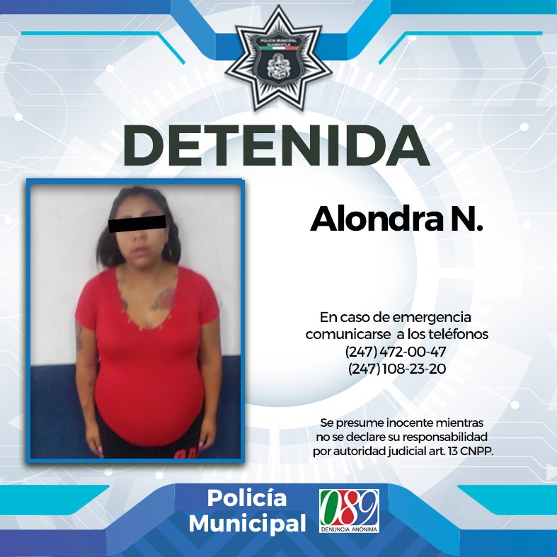 Detiene Dirección de Seguridad Pública municipal a probable falsificadora de billetes